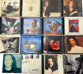 Forty-Six Male Pop Artist CDs (B)