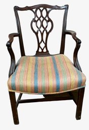 Single Chair  Chippendale Style Sturdy