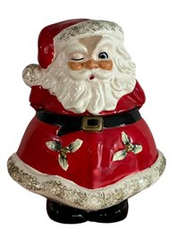 Vintage Santa Claus Cookie Jar (D)