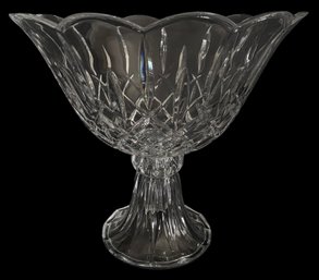 Vintage Cut Crystal Console Bowl Waterford??? (G)