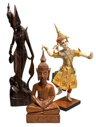 Trio Of Balinese Objects