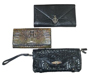 Clutch And Wristlet Collection - 3 Pieces