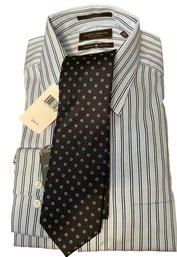 New With Tags Joseph Abboud Shirt & Tie