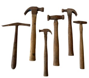 Grouping Of Old Hammers