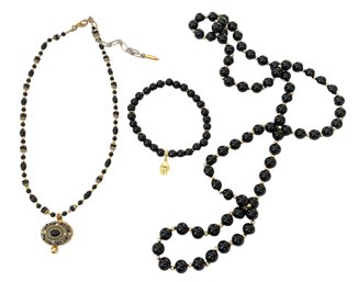 Onyx Collection Includes Gold And Silver - 3 Pieces Including Michal Golan