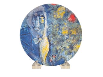 'The Marc Chagall Plate' By Georg Jensen