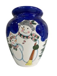 Snow Man Cookie Jar