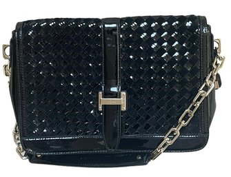 Cole Haan Black Patent Leather Handbag