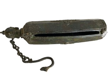 Antique Tibetan Metal Hanging Bell
