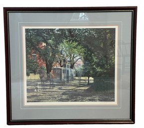Signed Lithograph 'Shades Of Summer' By Listed Artist James Lumbers (Canada)