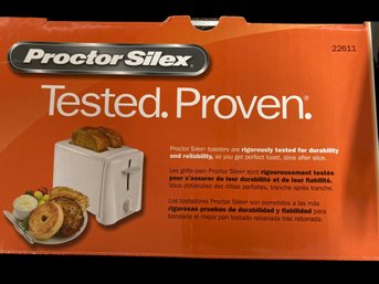 New Toaster Proctor Silex