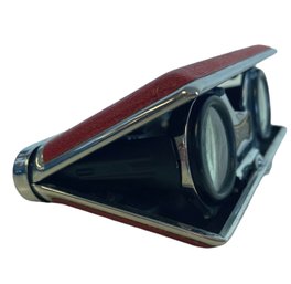 Vintage S W Folding Opera Binoculars