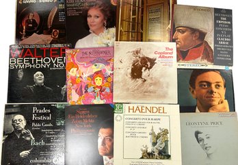 Seventy-Five Classical Vinyl Record Albums