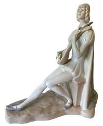 Fine Perceval Porcelain Figurine Of Man Playing Mandolin