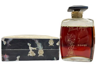 1930s 'Black Magic' 4 Oz Perfume By Bambi In Box