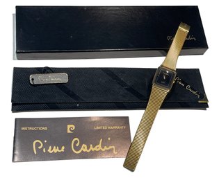 Vintage Pierre Cardin Watch In Original Box