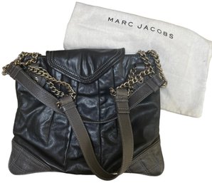 Marc Jacobs Black Leather Handbag