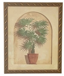 Potted Palm Tree Print (A)