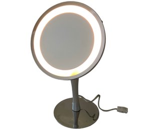 Chrome Illuminated Vanity Mirror