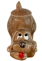Vintage McCoy Thinking Puppy Cookie Jar (F)