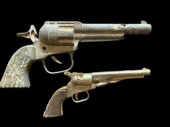 Two Cap Guns - One Old Timer