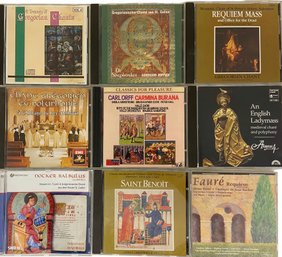 Twenty-One Classical Chants And Choral Music CDs