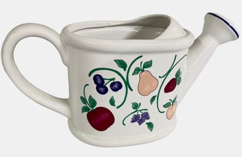 Pretty Watering Pitcher With Fruit Design Orchard Medley By Prices House Exclusive