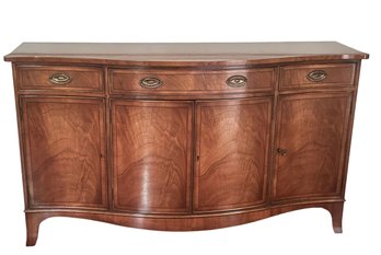 Bevan Funnel Sheridan Style Bow Front Dining Room Sideboard