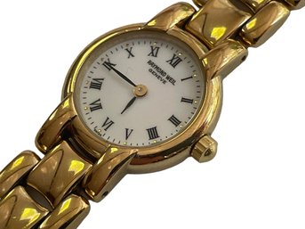 Raymond Weil Geneva Ladies Gold Tone Watch