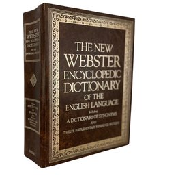 'The New Webster  Encyclopedic Dictionary'