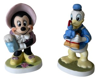 Vintage Walt Disney Productions - Minnie Mouse & Donald Duck