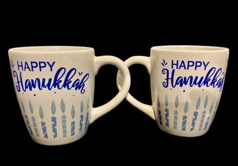 Happy Hanukkah Coffee/hot Chocolate Mugs