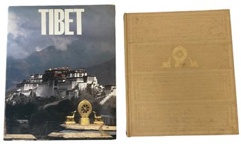 Two Large Format Photography Books On Tibet 1955, 1981