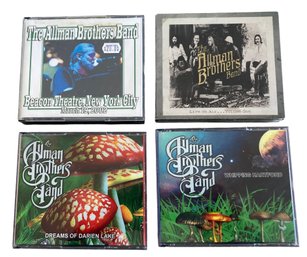 ALLMAN BROTHERS BAND- Ten Compact Discs In 4 Boxed Sets
