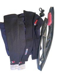 Garneau Cycling Shorts S/M, Capo Cycling Arm Warmers Small Pair And XS Pair