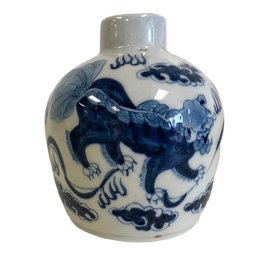 Antique ChineseFoo Dog Jar