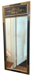 Mid Century Lacquer Asian Mirror By Drexel