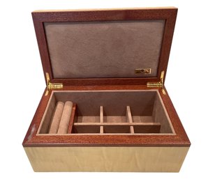 Mastro De Paja Fine Italian Mens Jewelry Box (Small)