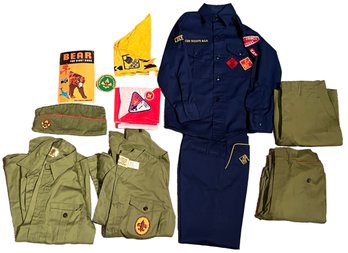 Vintage Boy Scout & Cub Scout Uniforms