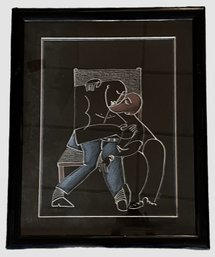 Signed Serigraph 'Wicker Kiss' By Yuroz