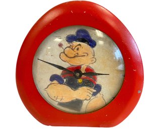 Vintage Popeye Alarm Clock