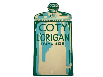 1930s COTY L'ORIGAN Perfume Art Deco Advertising Card