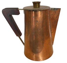 Vintage Italian Copper Coffee Pot
