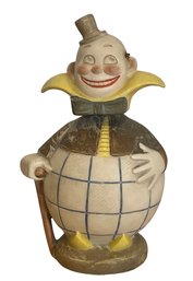 Antique Nodder Pin Holder 'Clown With Cane' (P)