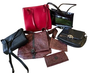 Collection Of Handbags Group A - 5 Pieces