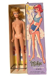 1962 Barbie's Friend Midge In Box-  No. 860