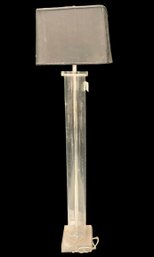 Awesome Mid 20th Century Lucite Floor Lamp