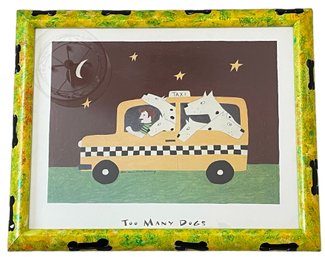 Print 'Too Many Dogs' By Sharon Pierce Mc Cullough