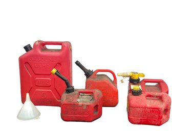 Used Plastic Gas Cans