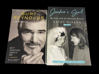 2 Books Burt Reynolds And Jackies Girl